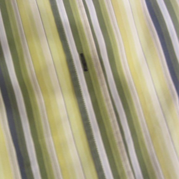 UNIQUE RED STAR BUTTON DOWN SHIRT, 1 POCKET, STRIPED, 4XL MENS - Picture 7 of 8